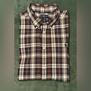 Polo Ralph Lauren L/S Botton Down Shirt, Size: boys XL (18/20)